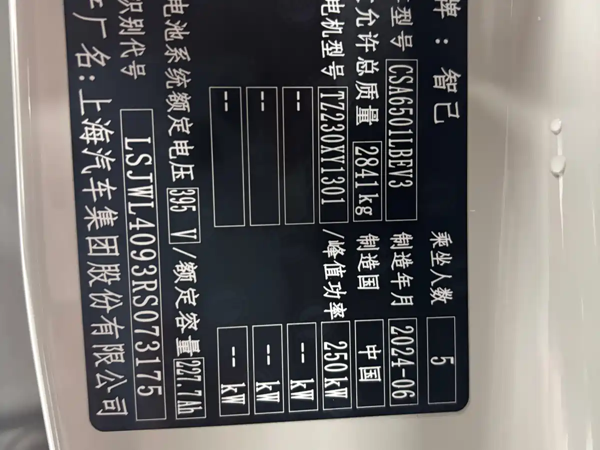 ZHIJI AUTOMOBILE ZHIJI LS7