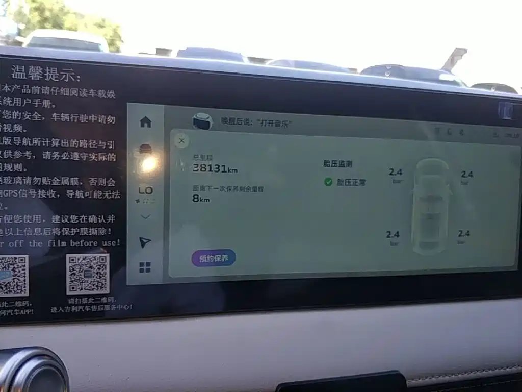 Geely Geometry E Firefly 2025 2024 Model 401km Fluorescent
