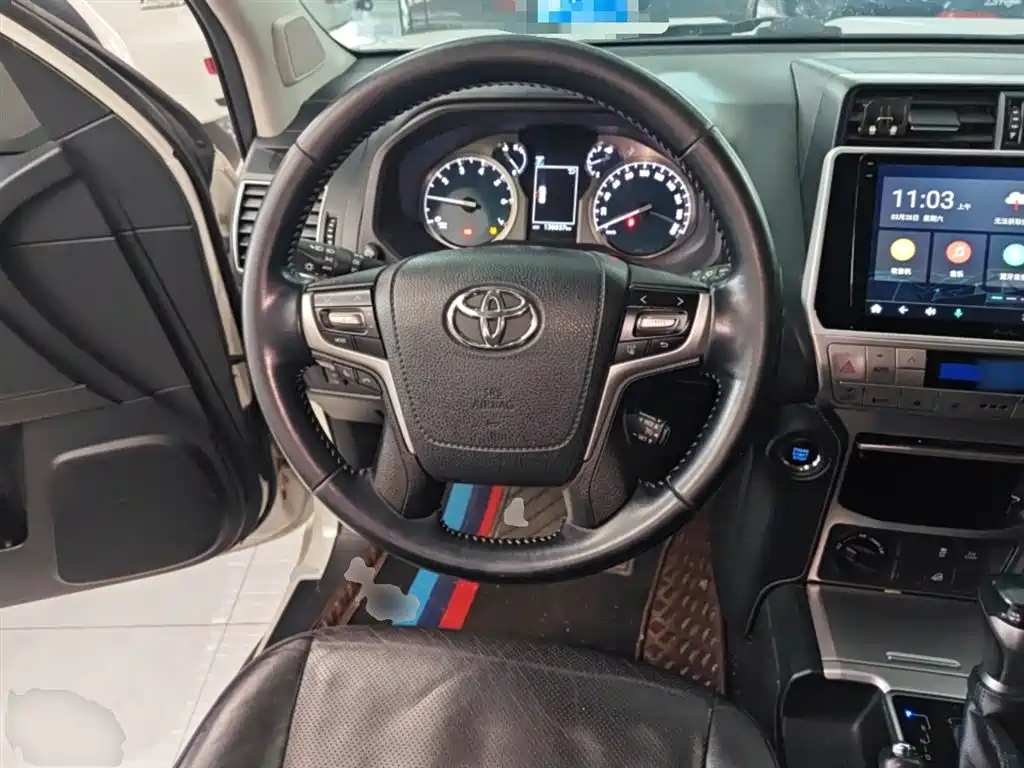 Toyota Prado 2018 3.5L Automatic TX-L Rear-mounted Spare Tire фото 3