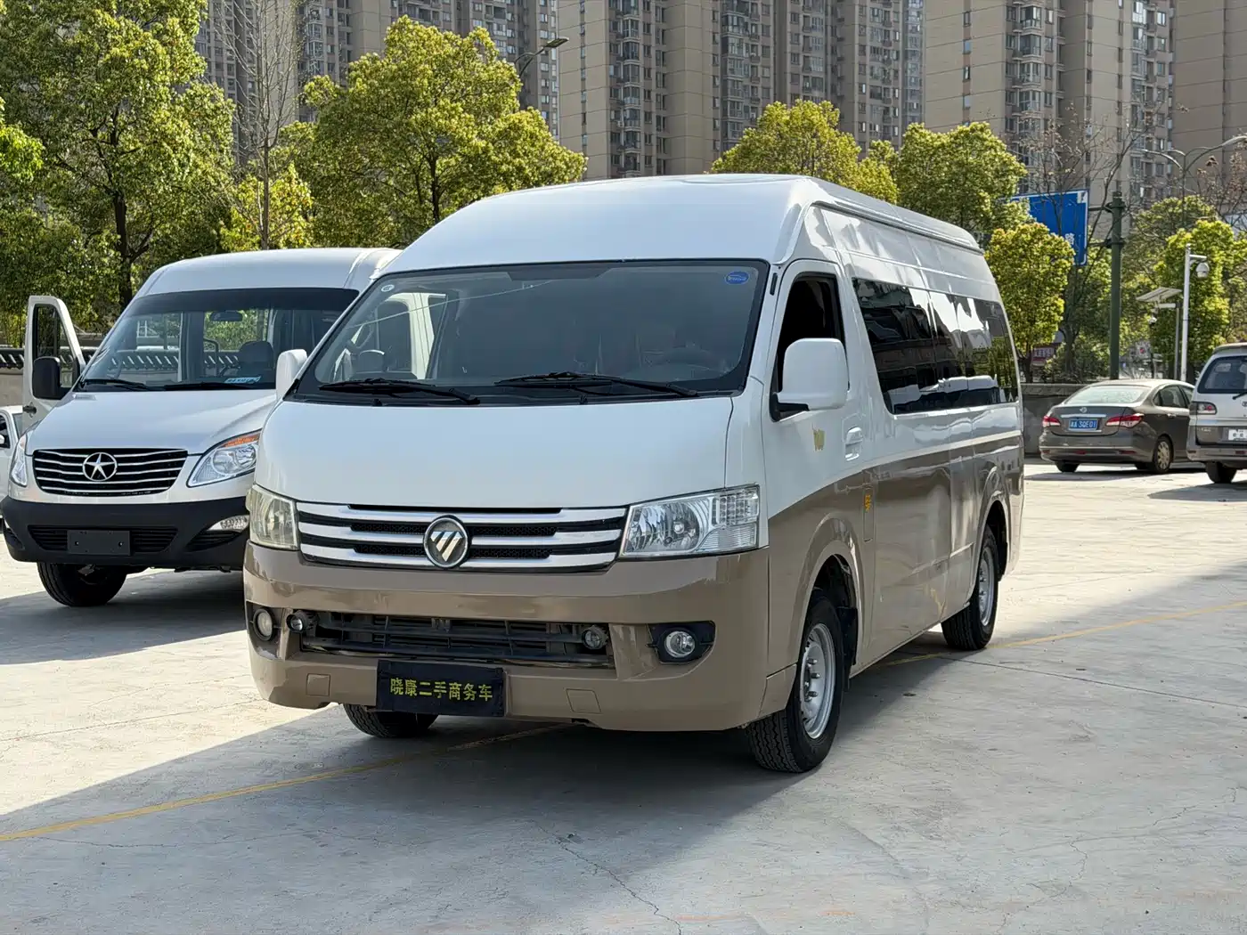 Foton Fengjing G9 2020 2.8T Diesel Commercial Version Long Wheelbase High Roof 9-Seater with Windows 4J28TC3