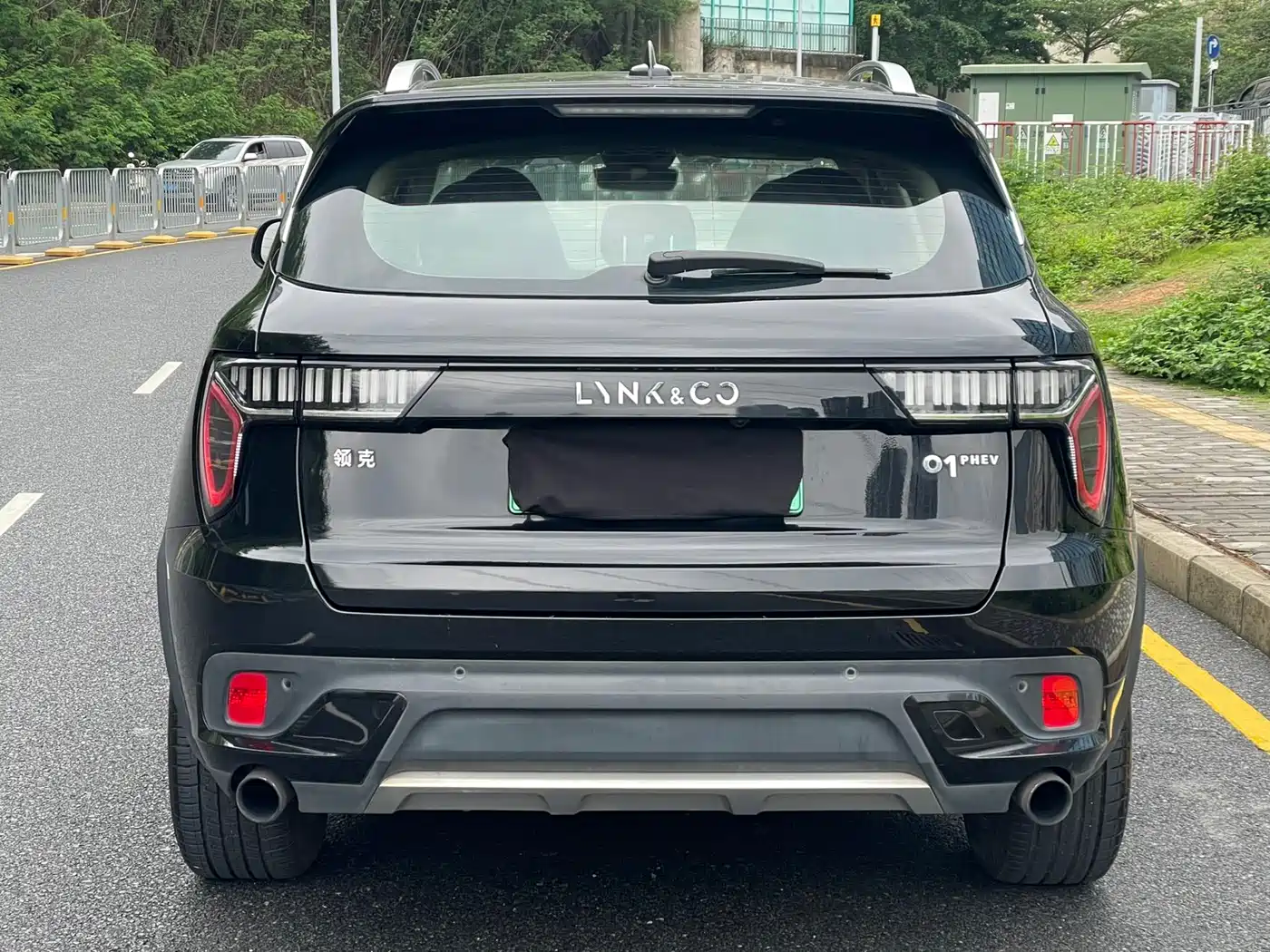 Lynk & Co 01 EM-P 2018 1.5T PHEV Power China V фото 20
