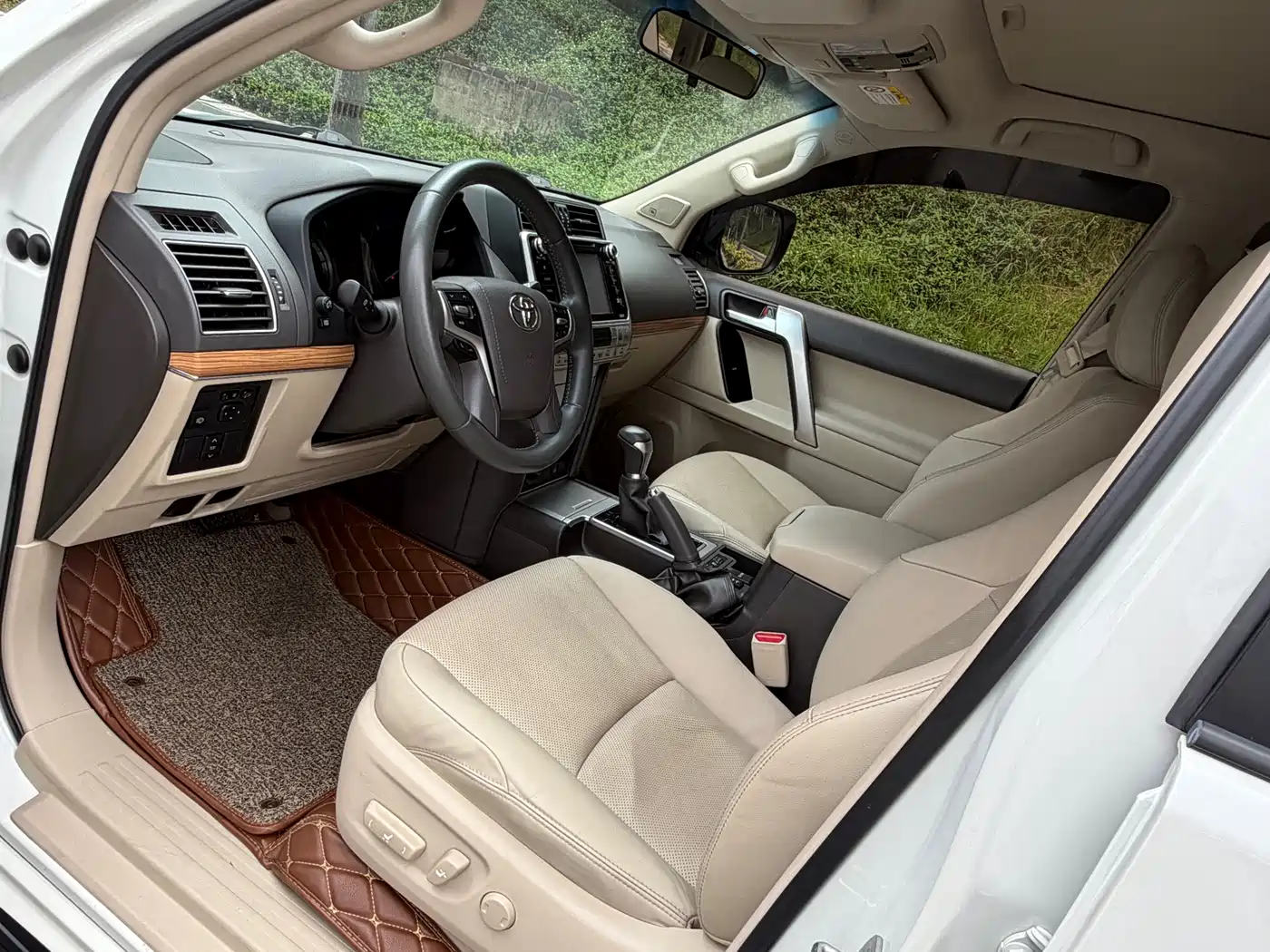 Toyota Prado 2018 3.5L Automatic TX-L NAVI Rear-mounted Spare Tire фото 8