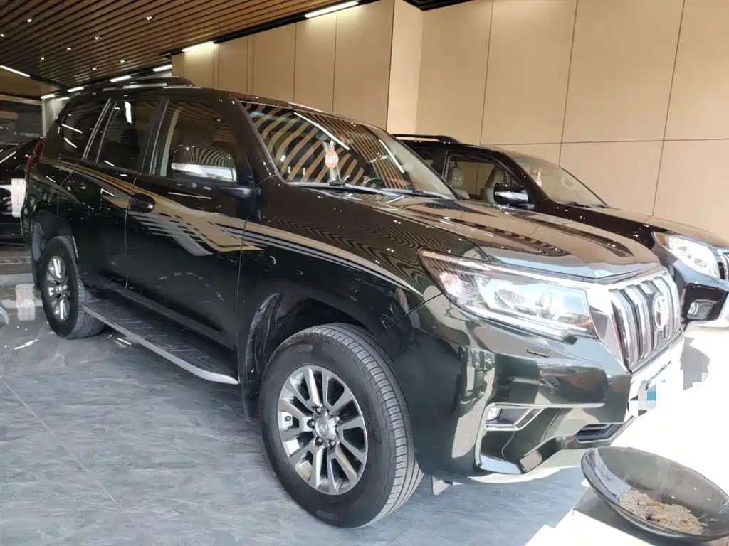 Toyota Prado 2018 3.5L Automatic TX-L Rear-mounted Spare Tire фото 4