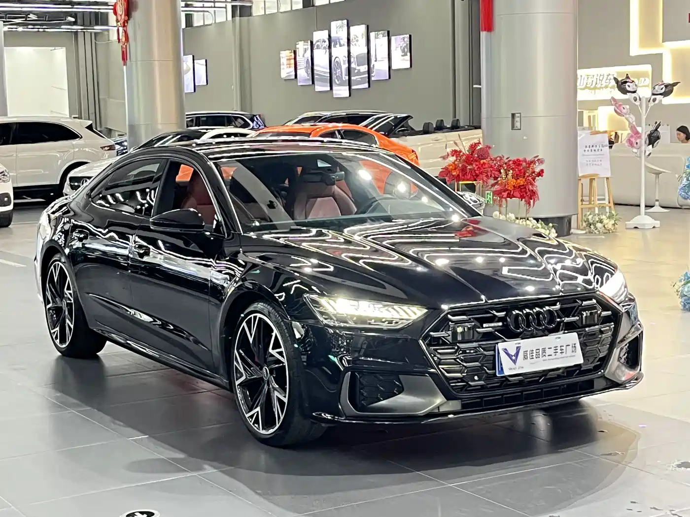 Audi A7L 2024 45 TFSI quattro S-line Black Warrior Edition фото 3
