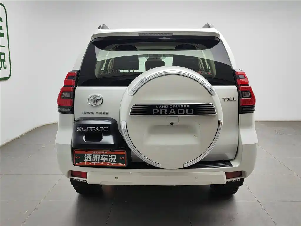 Toyota Prado 2018 3.5L Automatic TX-L Rear-mounted Spare Tire фото 4