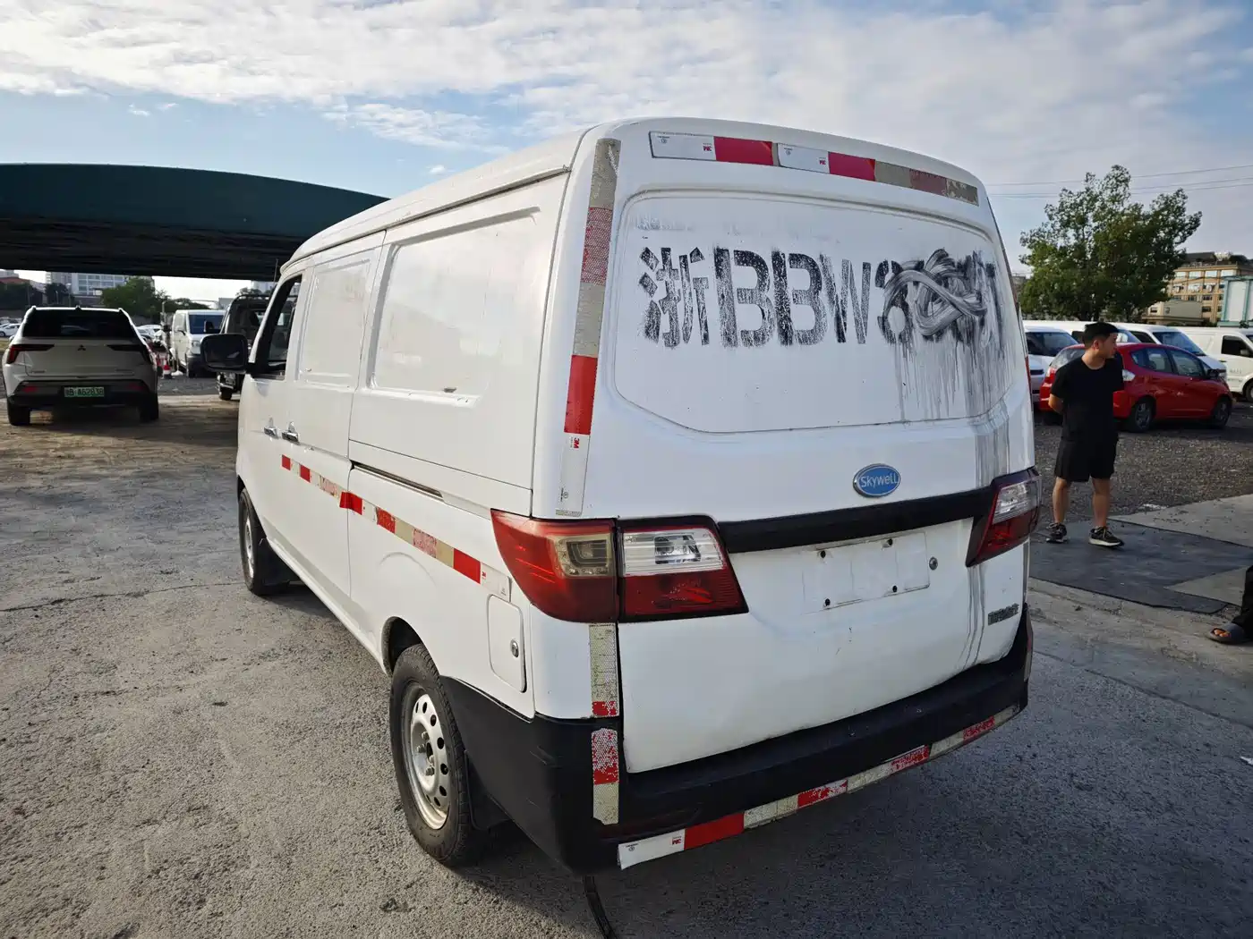 Skywell Auto Skywell D07 Entrepreneur 2021 2020 Pure Electric Van Logistics Standard Edition LFP 41.21kWh
