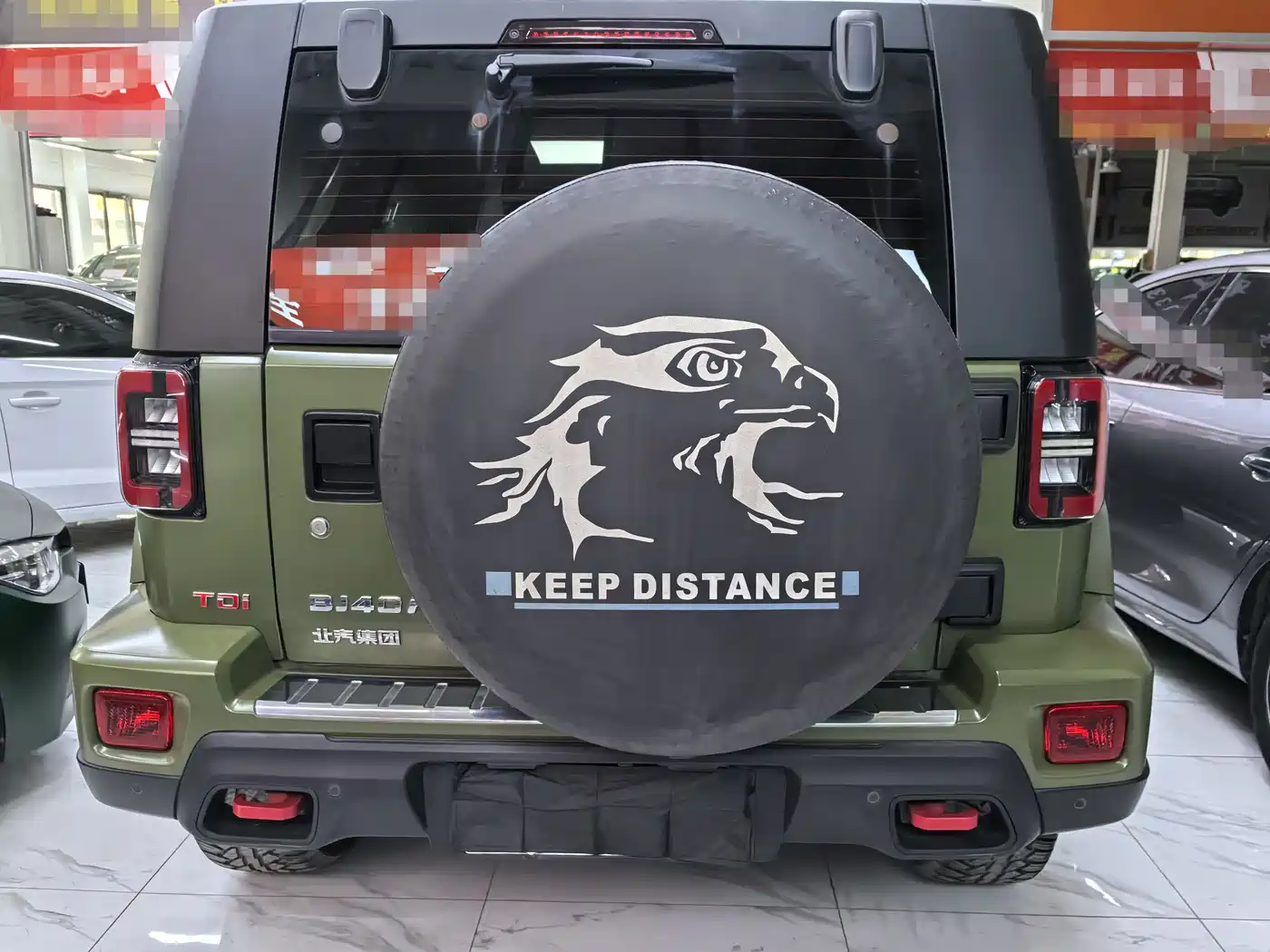 BAIC ORV Beijing Offroad BJ40 2023 2.0D Automatic 4WD Blade Hero Edition Knight Type фото 5