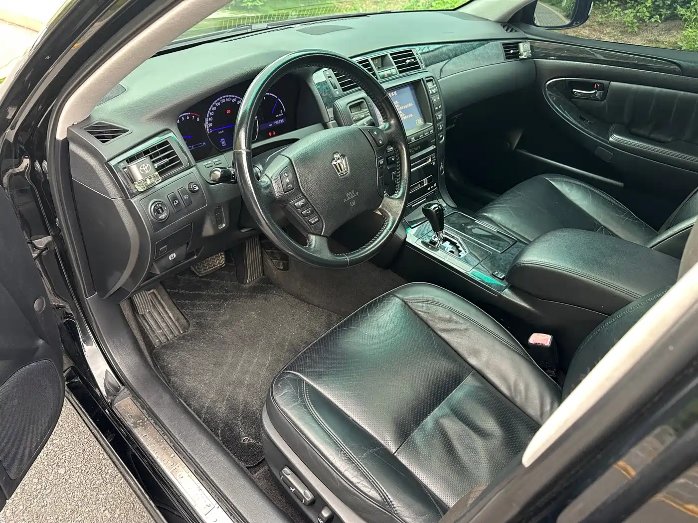 Toyota Crown 2007 3.0L Royal Saloon Fashion Navigation фото 9