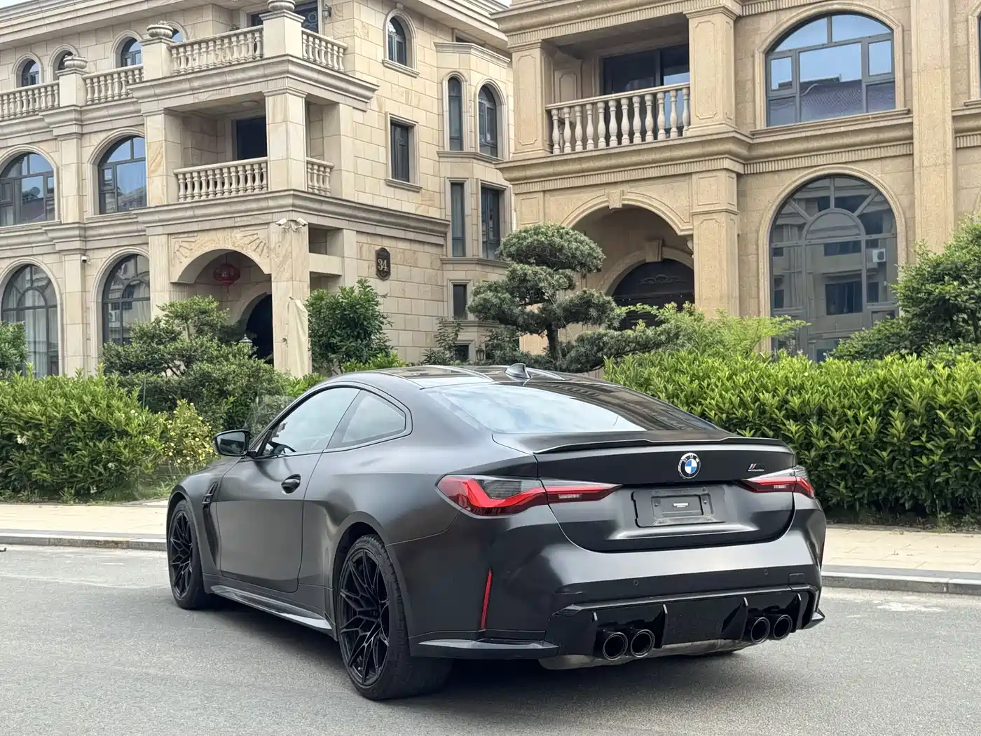 BMW M4 2022 M4 Coupe Thunder Edition фото 4