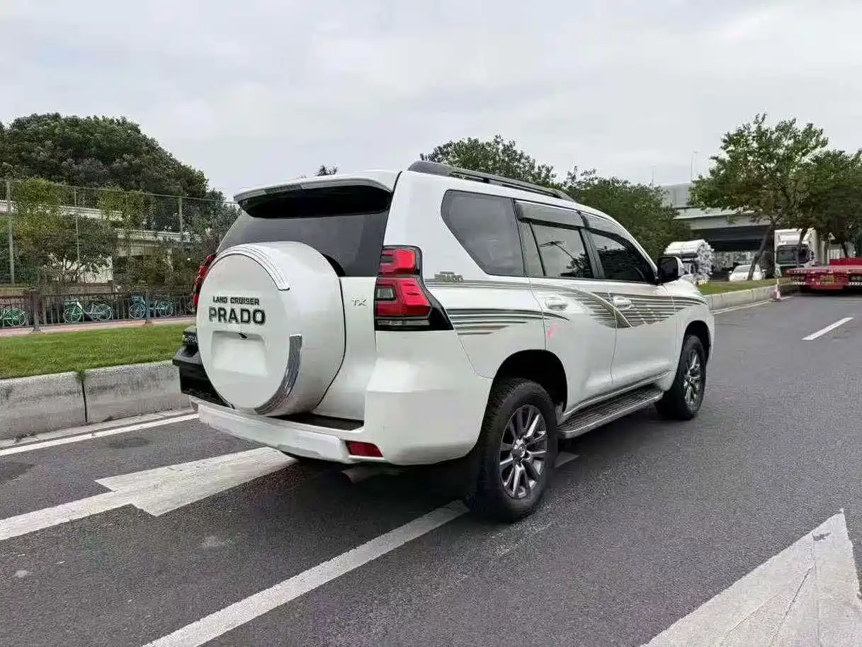 Toyota Prado 2018 3.5L Automatic TX-L Rear-mounted Spare Tire фото 4