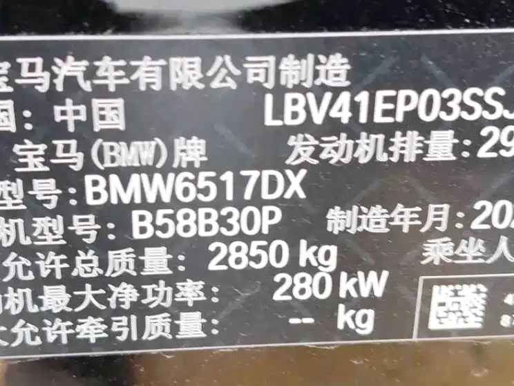 BMW X5 2025 Model xDrive 40Li M Sport Blackout Package фото 10