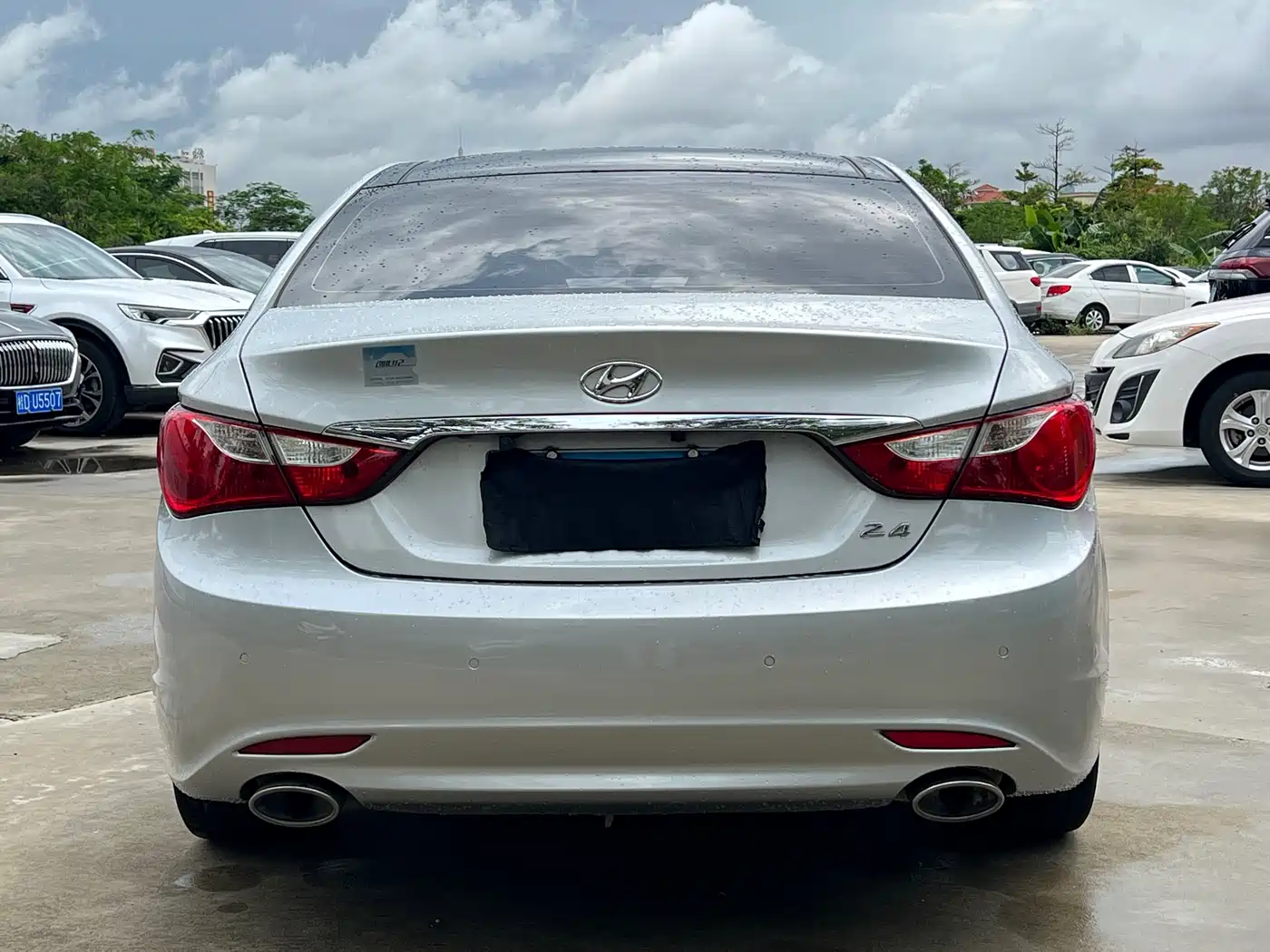 Hyundai Sonata 2014 2.4L Automatic Leading Edition China IV фото 9