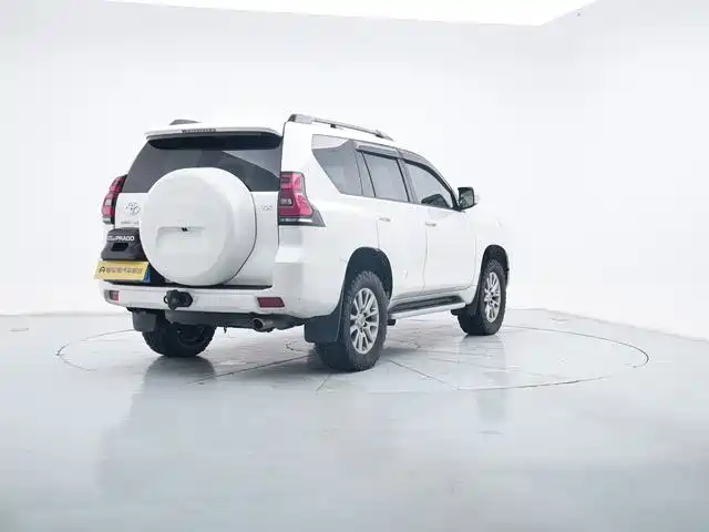 Toyota Prado 2018 3.5L Automatic TX-L Rear-mounted Spare Tire фото 7