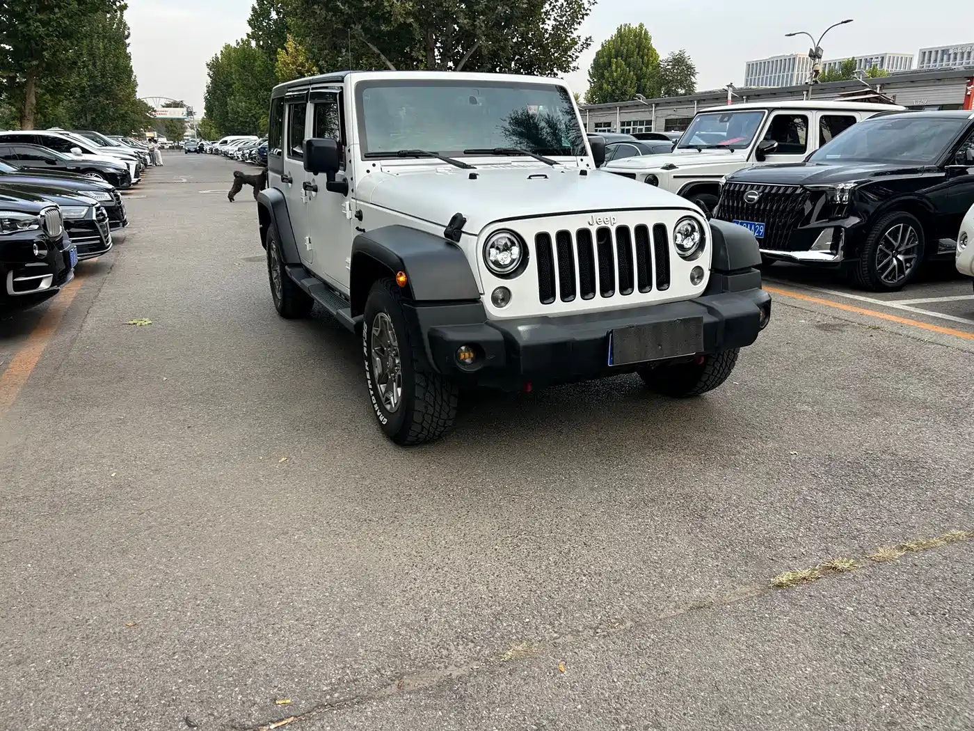 Jeep Wrangler 2017 — пригон из Китая