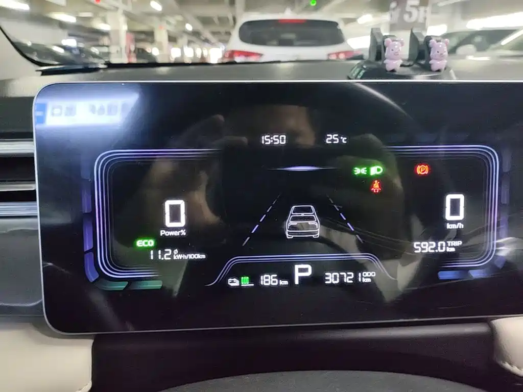 Geely Geometry E Firefly 2023 2024 Model 401km Fluorescent
