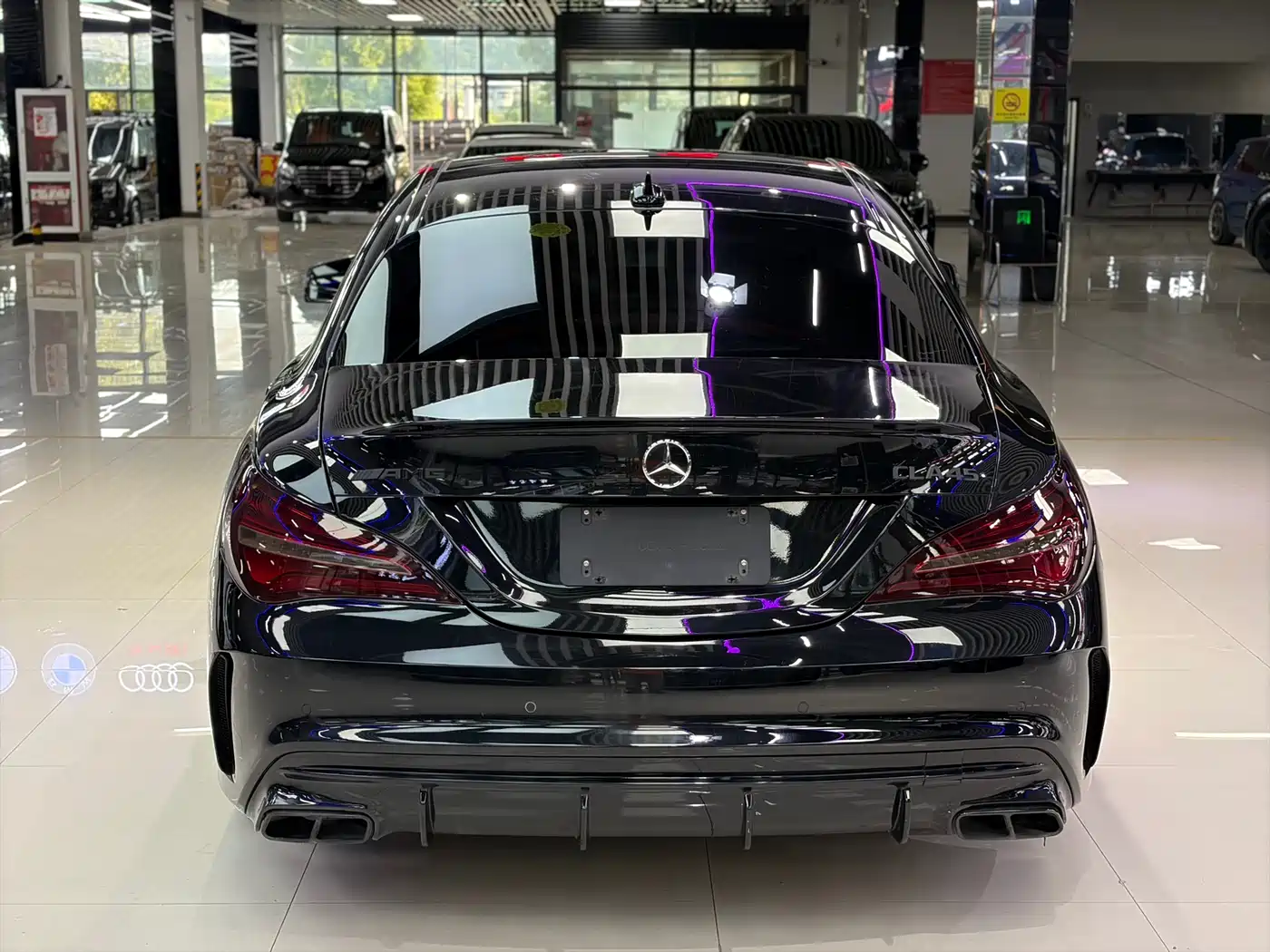 Mercedes-Benz CLA AMG 2017 Model AMG CLA 45 4MATIC Night Thunder Limited Edition фото 12