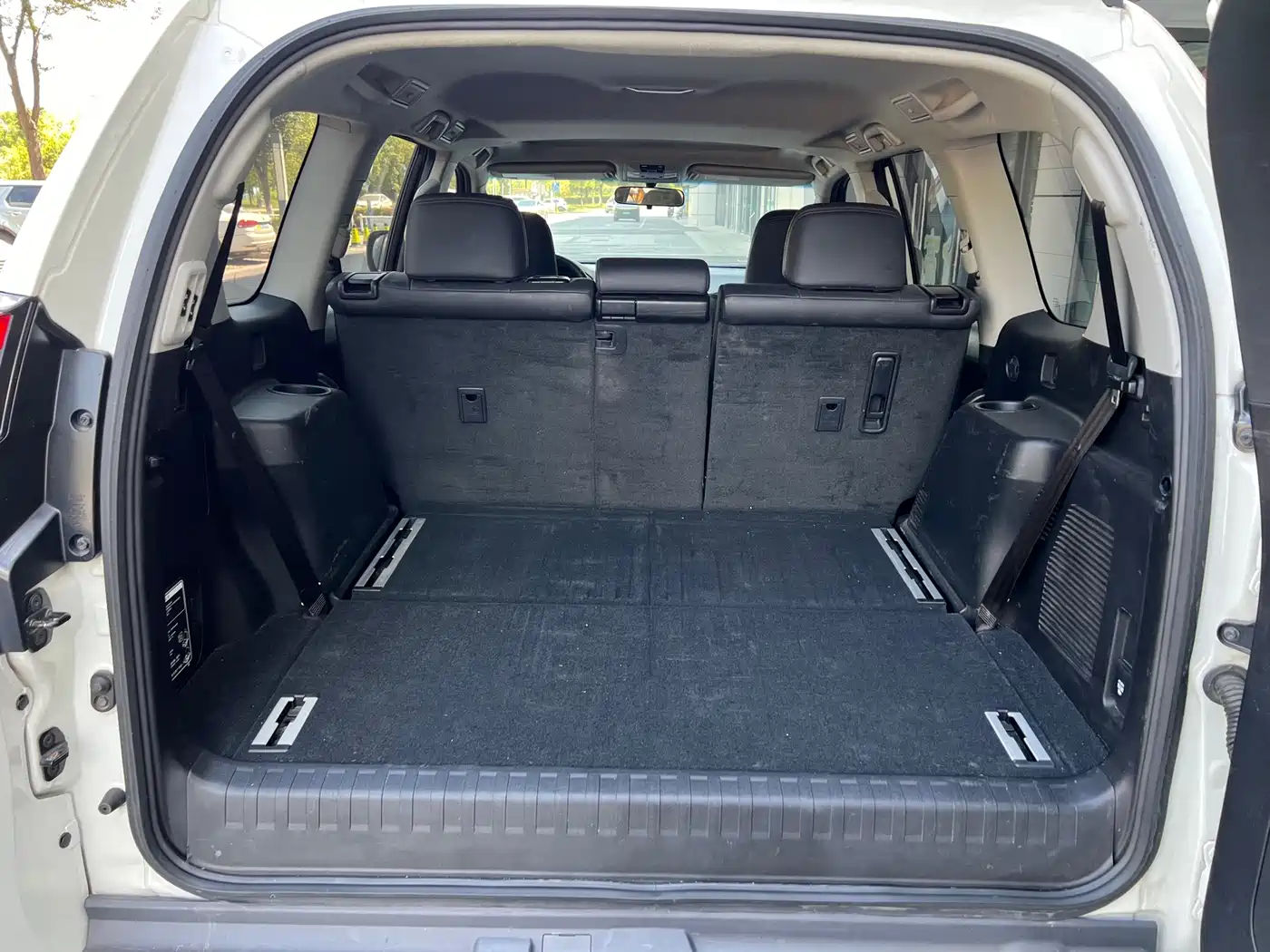 Toyota Prado 2018 3.5L Automatic TX-L Rear-mounted Spare Tire фото 11