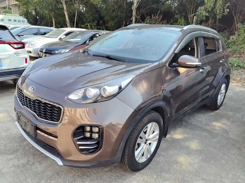 Kia KX5 2016 — пригон из Китая