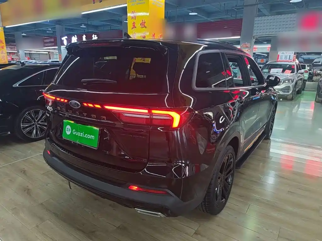 Ford Territory 2024 2023 EcoBoost 225 Obsidian Orange Premium 7-Seater (2/2/3)