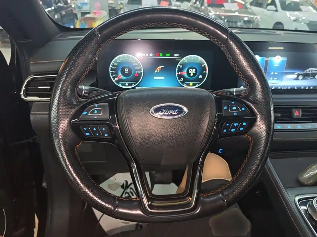 Ford Territory 2024 2023 EcoBoost 225 Obsidian Orange Premium 7-Seater (2/2/3)
