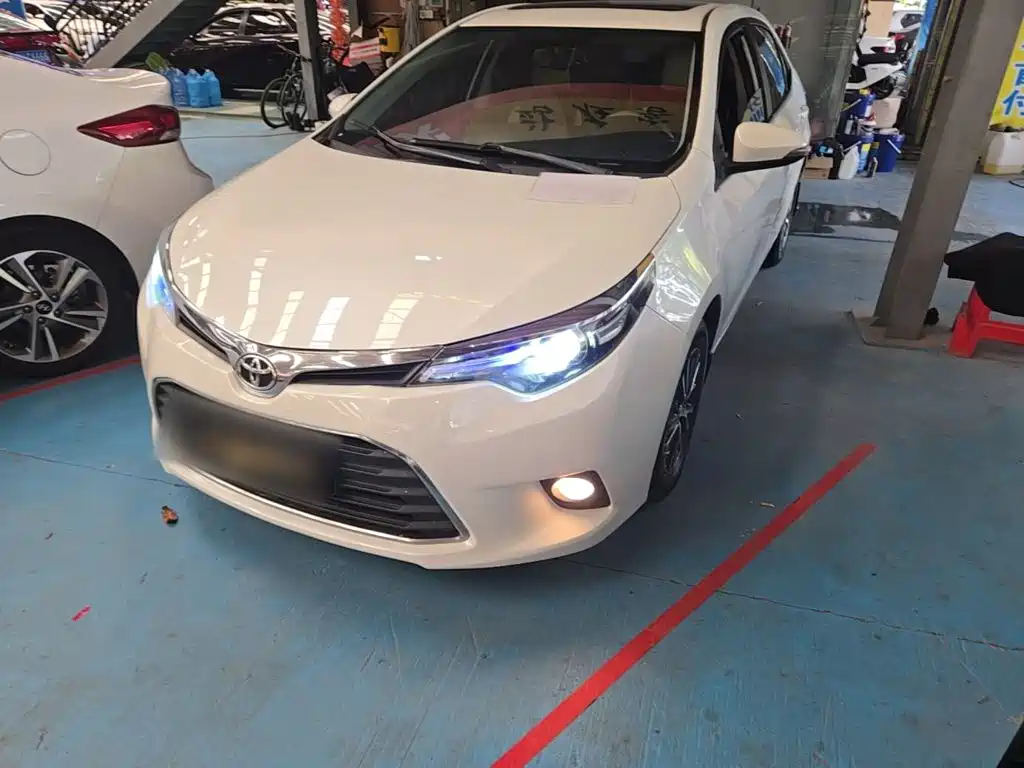 Toyota Levin 2017 — пригон из Китая