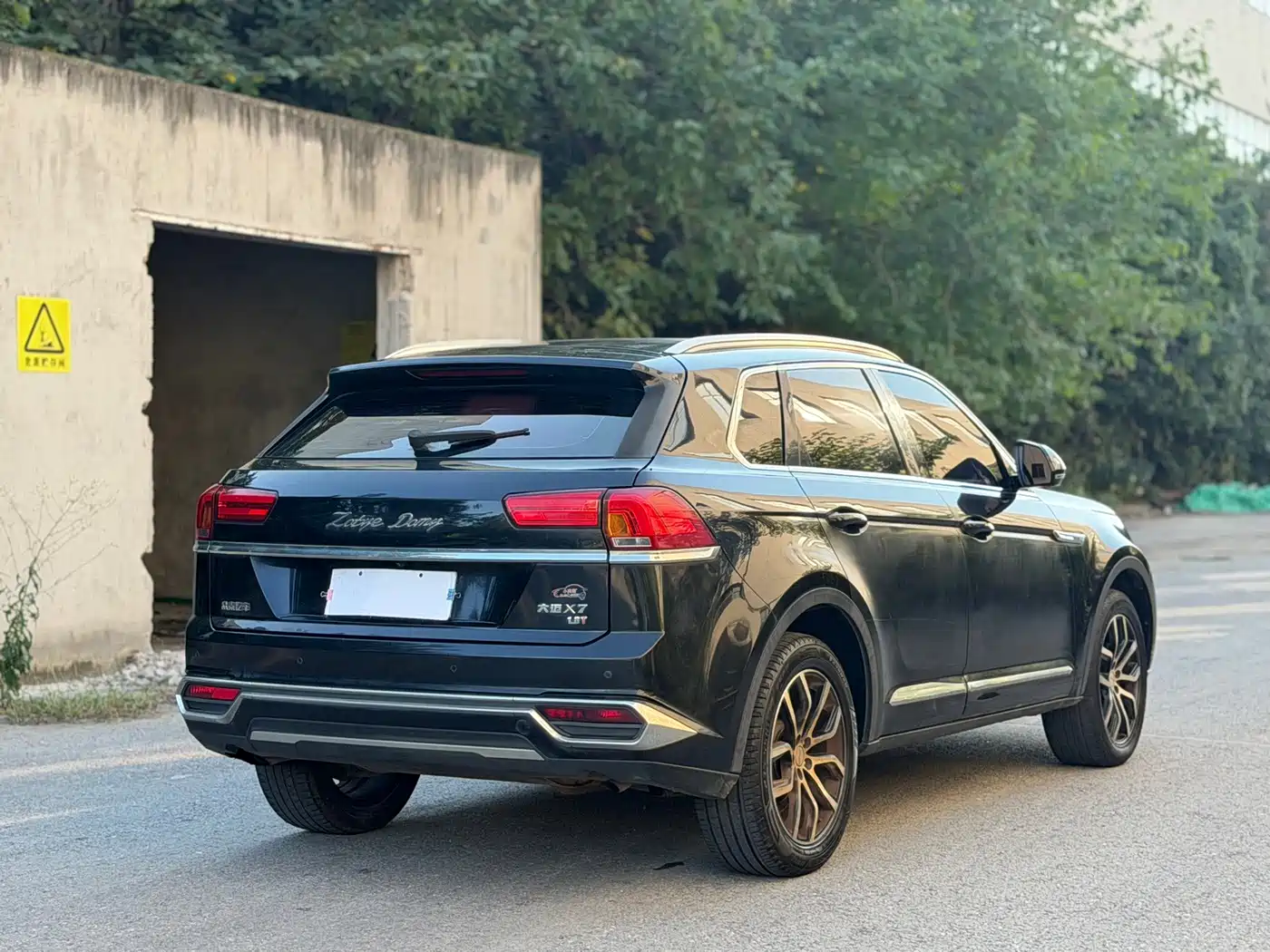 2018 Zotye X7