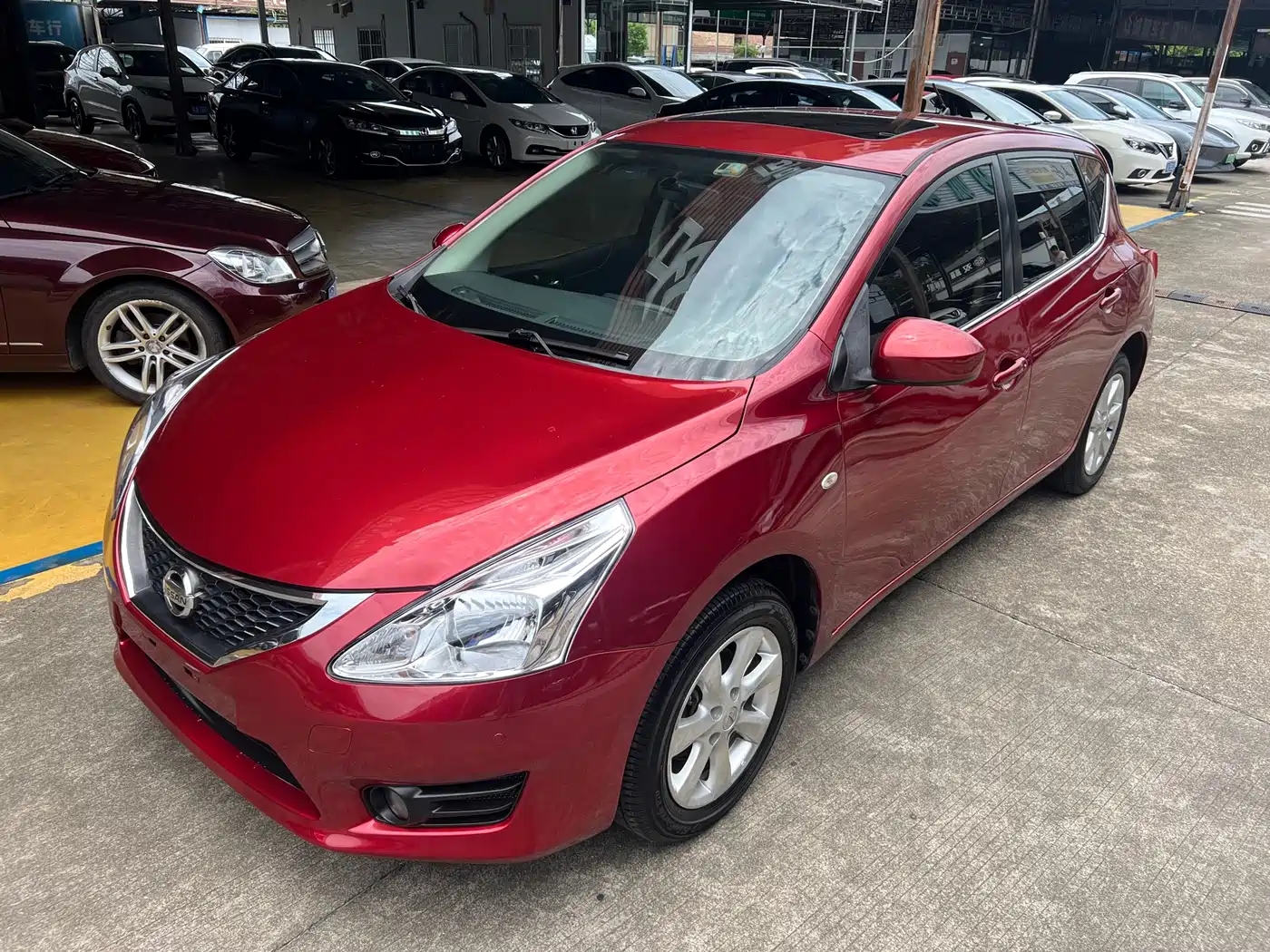 Nissan Tiida 2014 — пригон из Китая