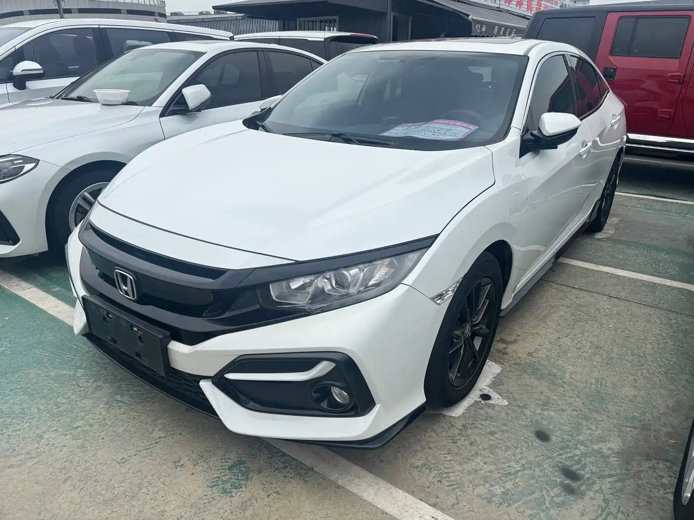 Honda Civic 2021 — пригон из Китая