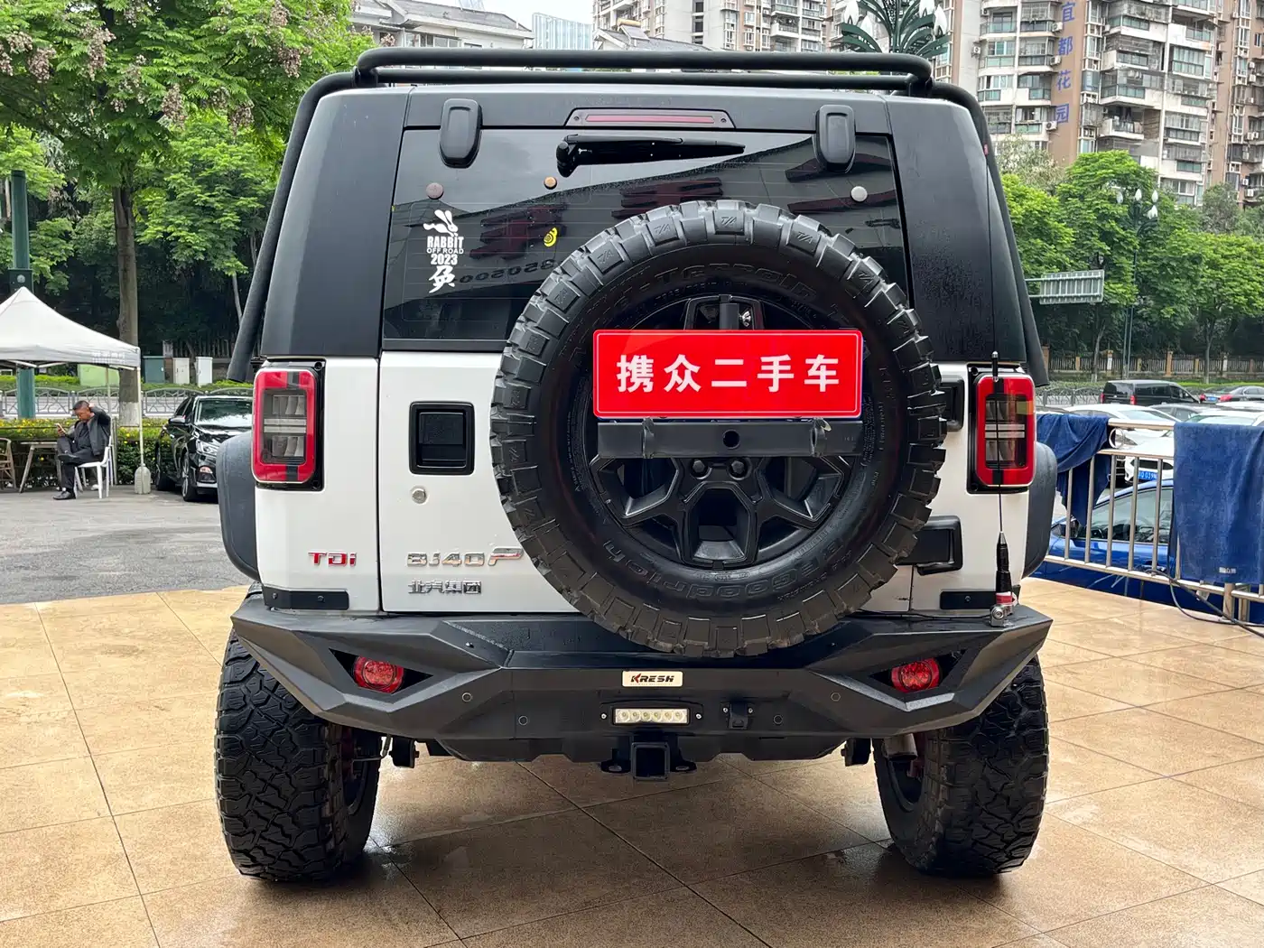 BAIC ORV Beijing Offroad BJ40 2023 2.0D Automatic 4WD Blade Hero Edition Knight Type фото 14