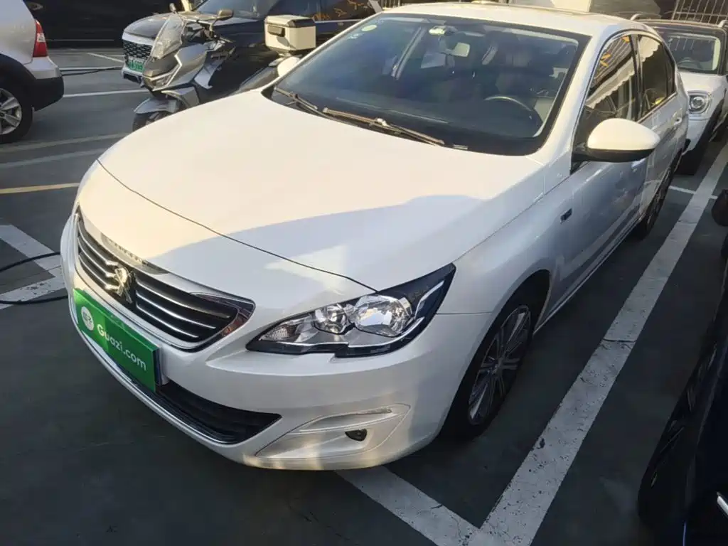 Peugeot 408 2016 — пригон из Китая