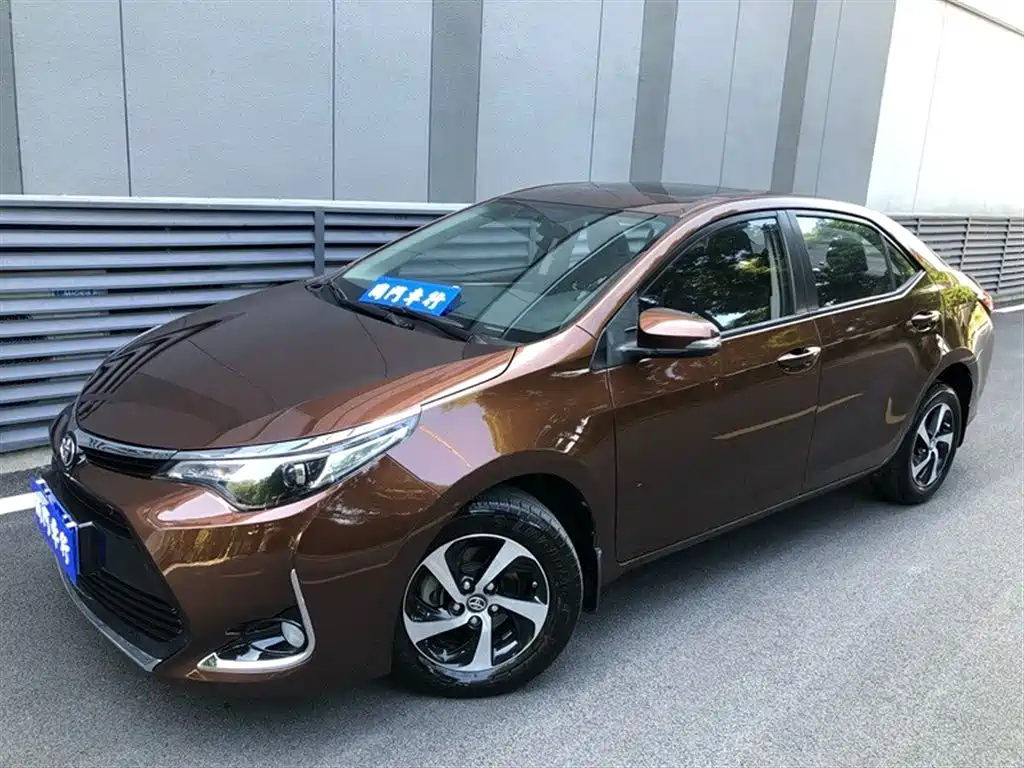 Toyota Levin 2017 Facelift 185T CVT Elite Edition China VI