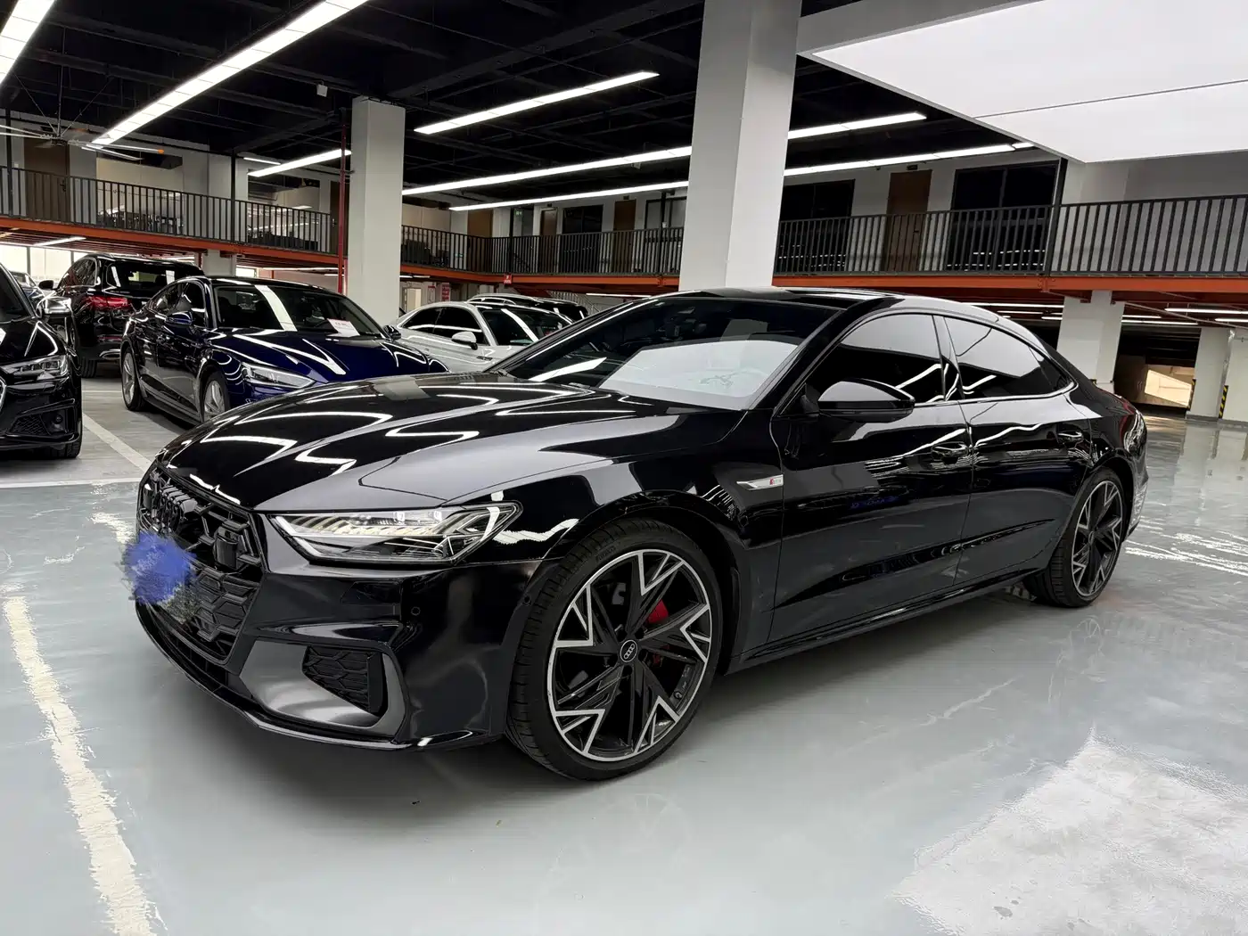 Audi A7L 2025 2025 Model Year 45 TFSI quattro Black Knight Edition
