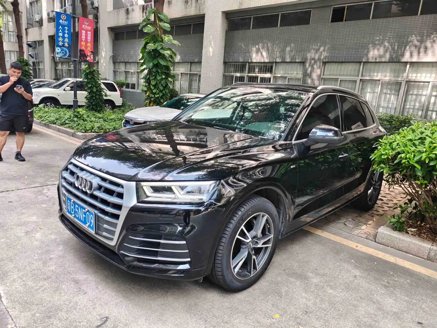 Audi Q5L 2018 — пригон из Китая