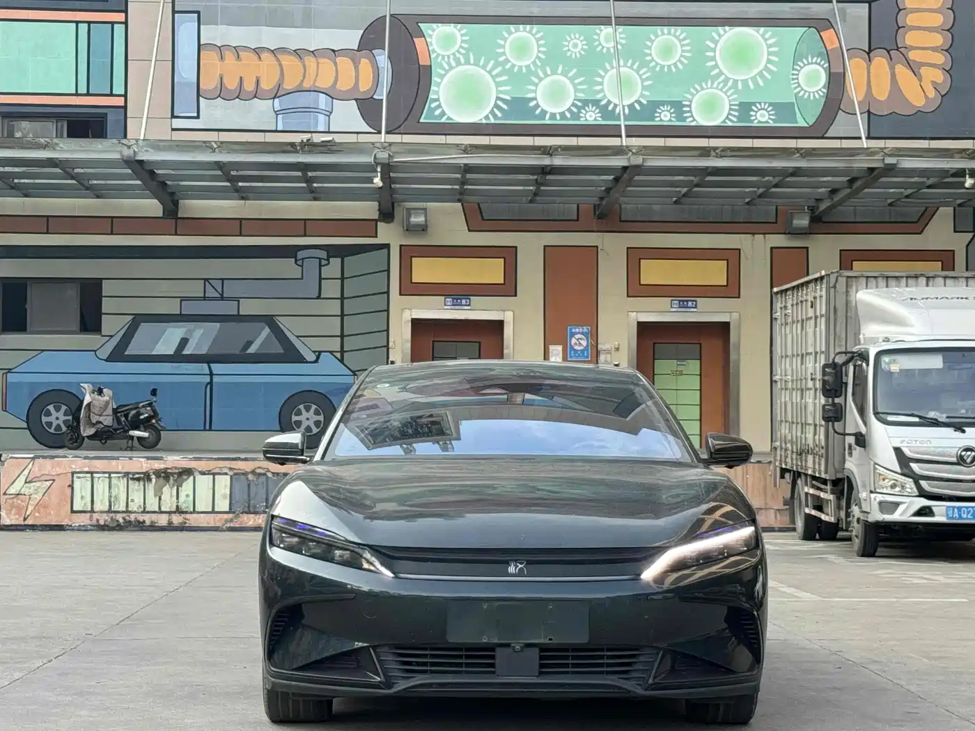 BYD Han 2022 EV 610KM AWD Qianshan Green Limited Edition фото 2