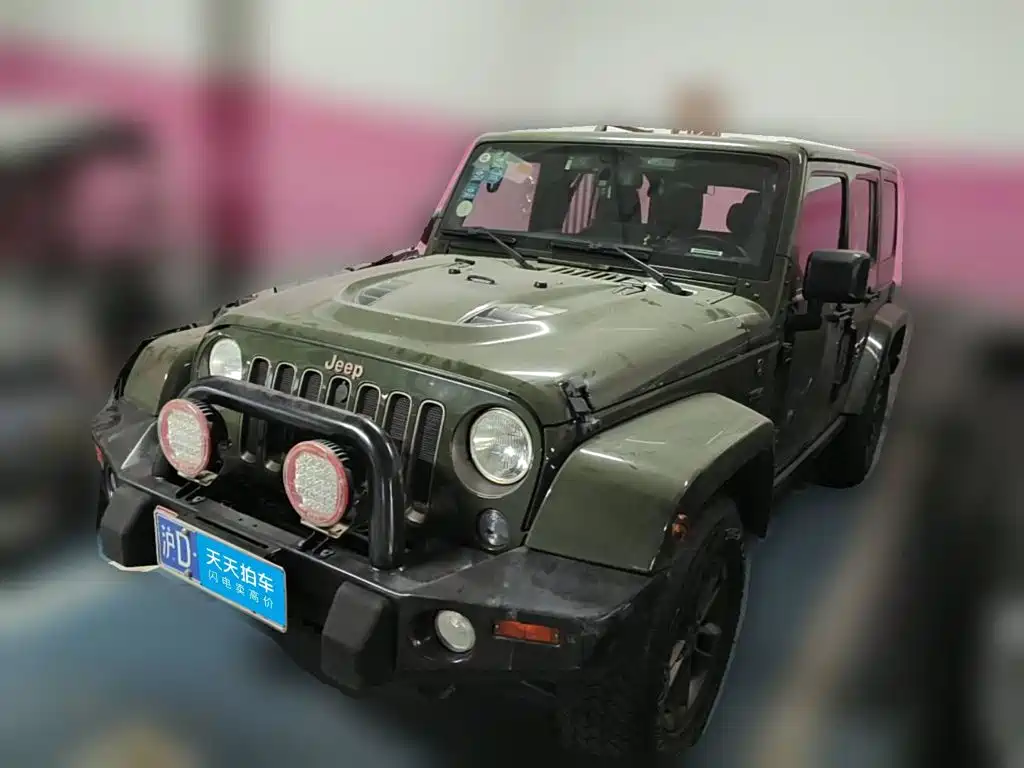 Jeep Wrangler 2016 — пригон из Китая