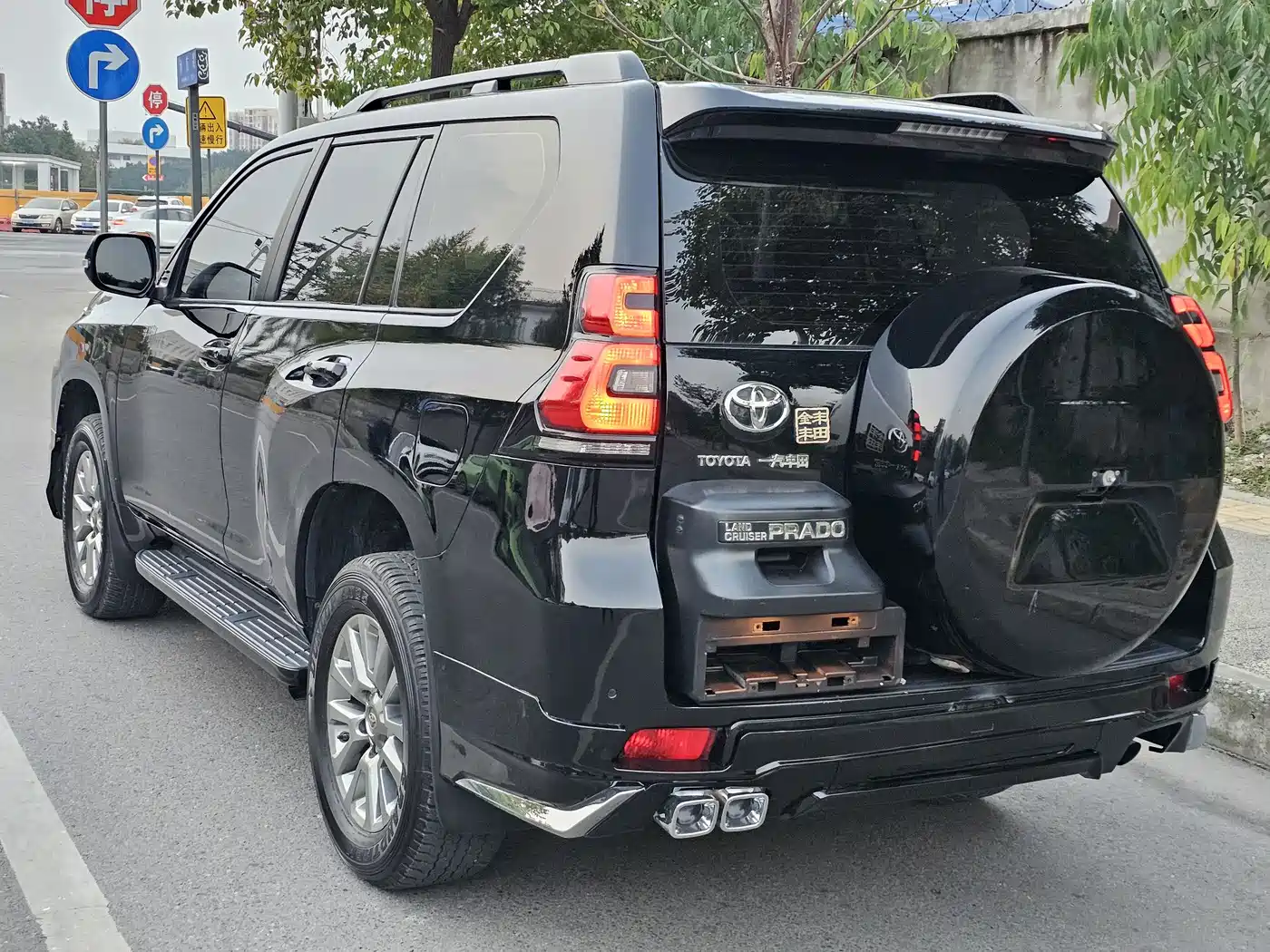 Toyota Prado 2019 3.5L Automatic TX-L Zunxiang Edition with Rear-mounted Spare Tire фото 24