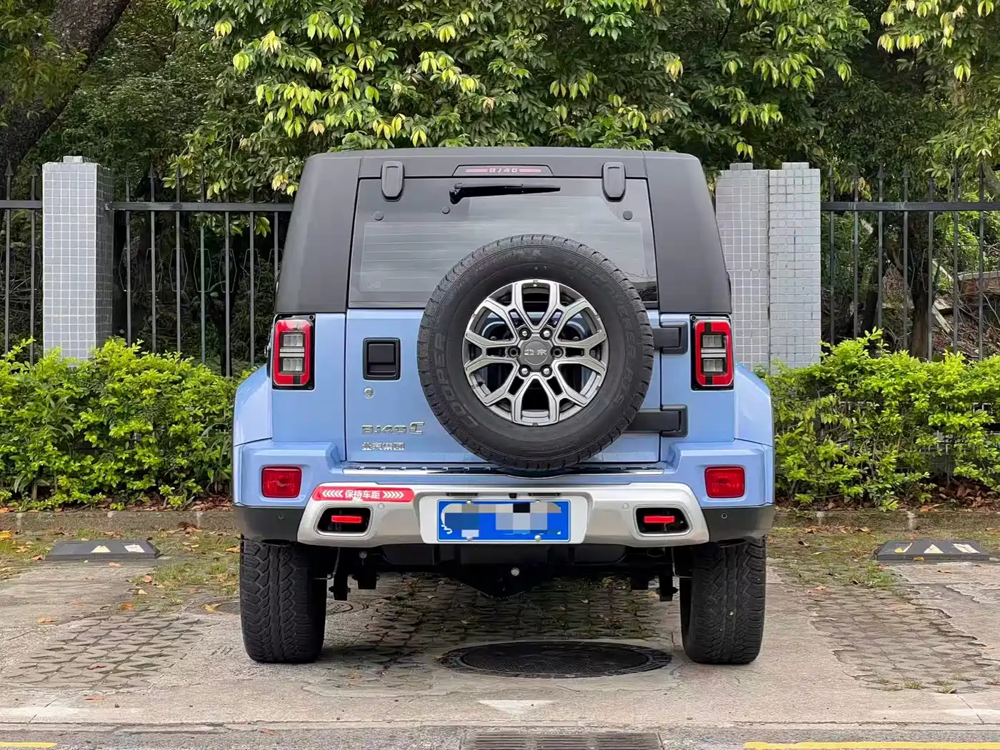 BAIC ORV Beijing Offroad BJ40 2023 2.0T Auto 4WD Urban Hunter Knight Edition фото 4