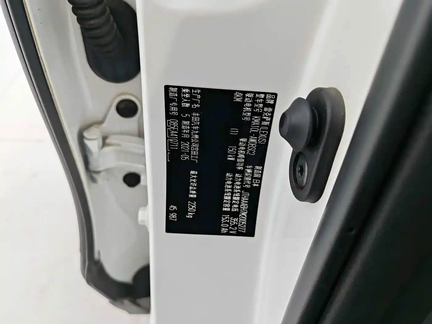 Lexus UX Electric 2021 2020 300e Pure Yue Edition