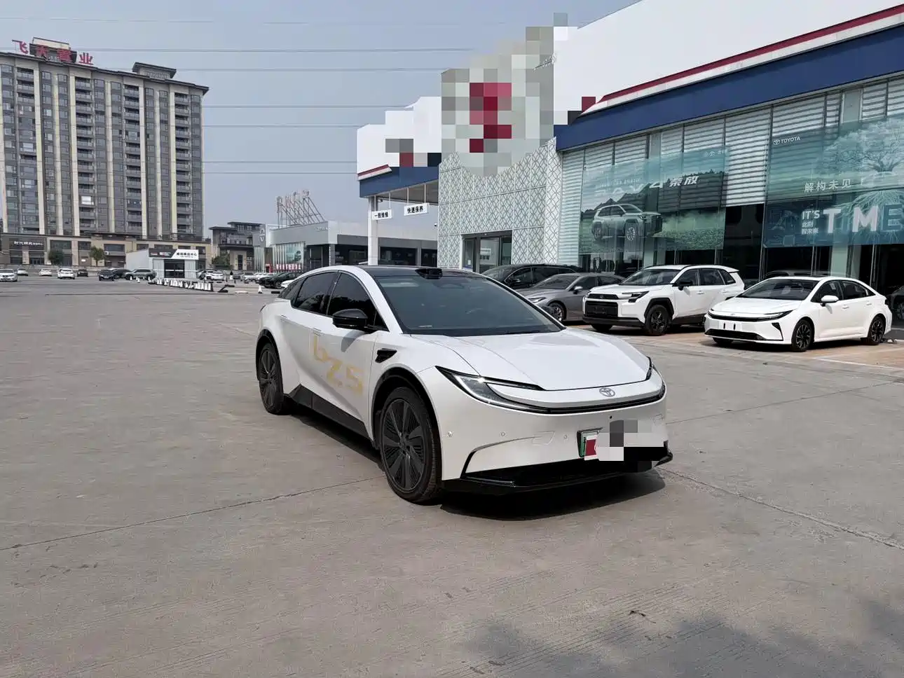 Toyota bZ5 2025 2025 550 PRO Smart Edition