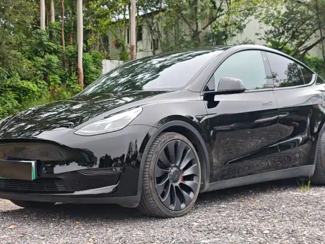 Tesla Model Y Performance, высокопроизводительный полный привод