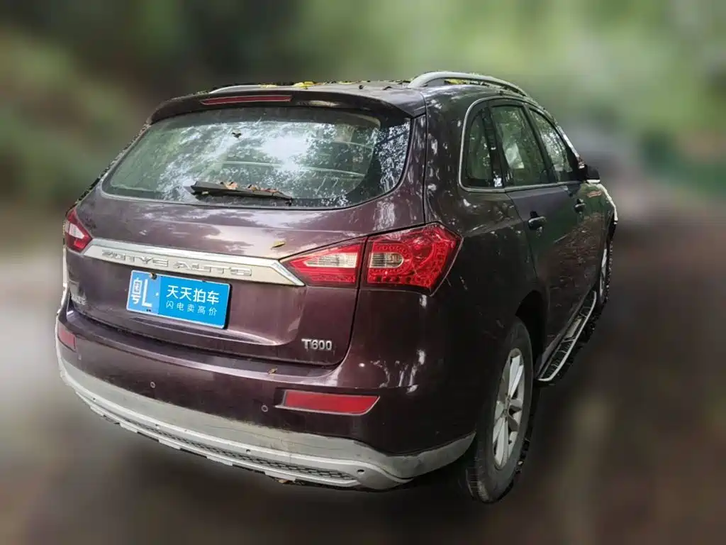 Zotye T600 2015 2015 1.5T Manual Luxury