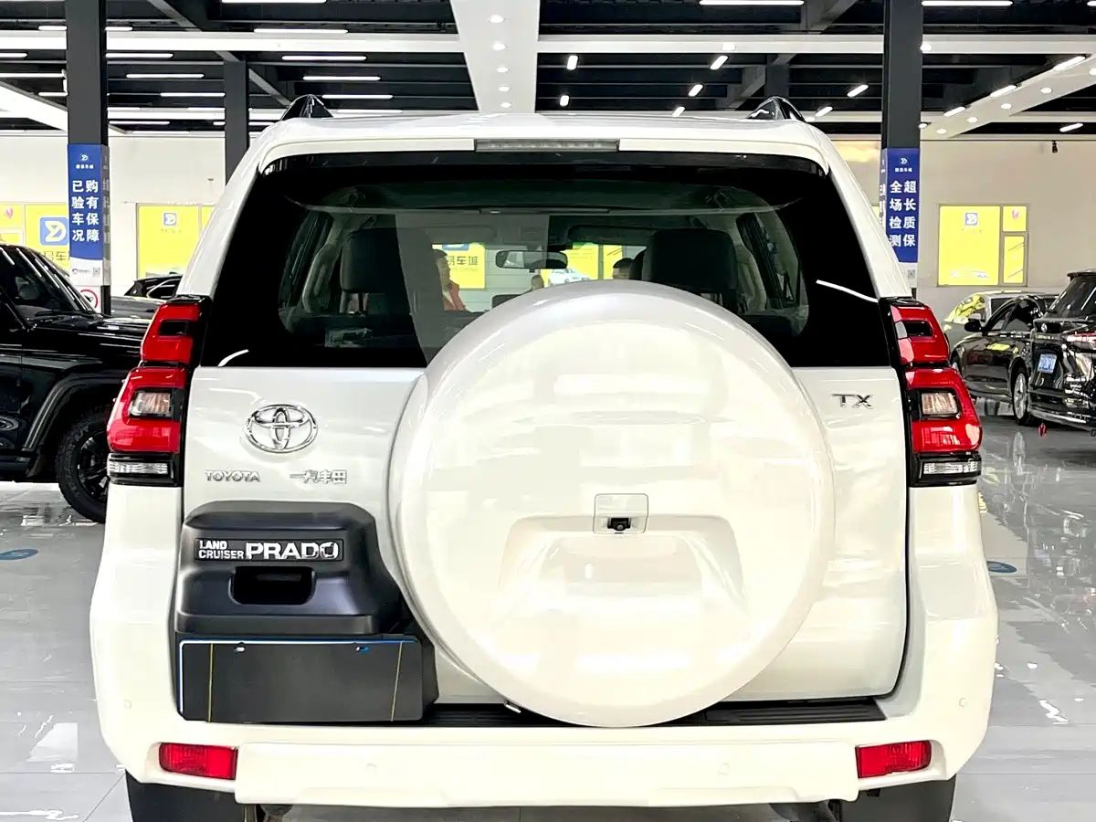 Toyota Prado 2018 3.5L Automatic TX-L Rear-mounted Spare Tire фото 8