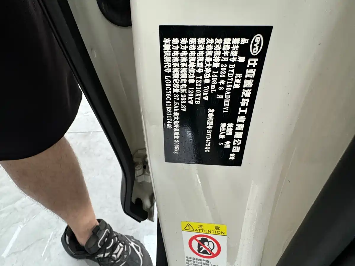 BYD Seal 06 New Energy 2024 DM-i 80KM Prestige фото 6