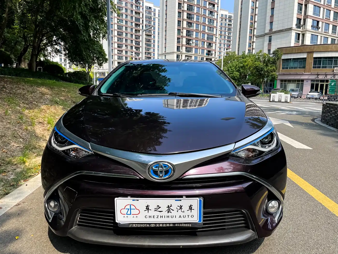 Toyota Levin 2017 Facelift Hybrid 1.8H GS E-CVT Elite Sunroof Edition China V фото 14