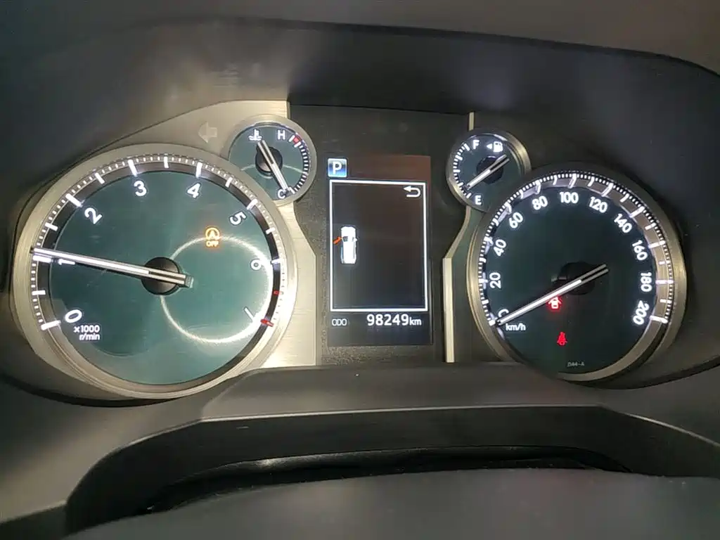 Toyota Prado 2018 3.5L Automatic TX-L Rear-mounted Spare Tire фото 12