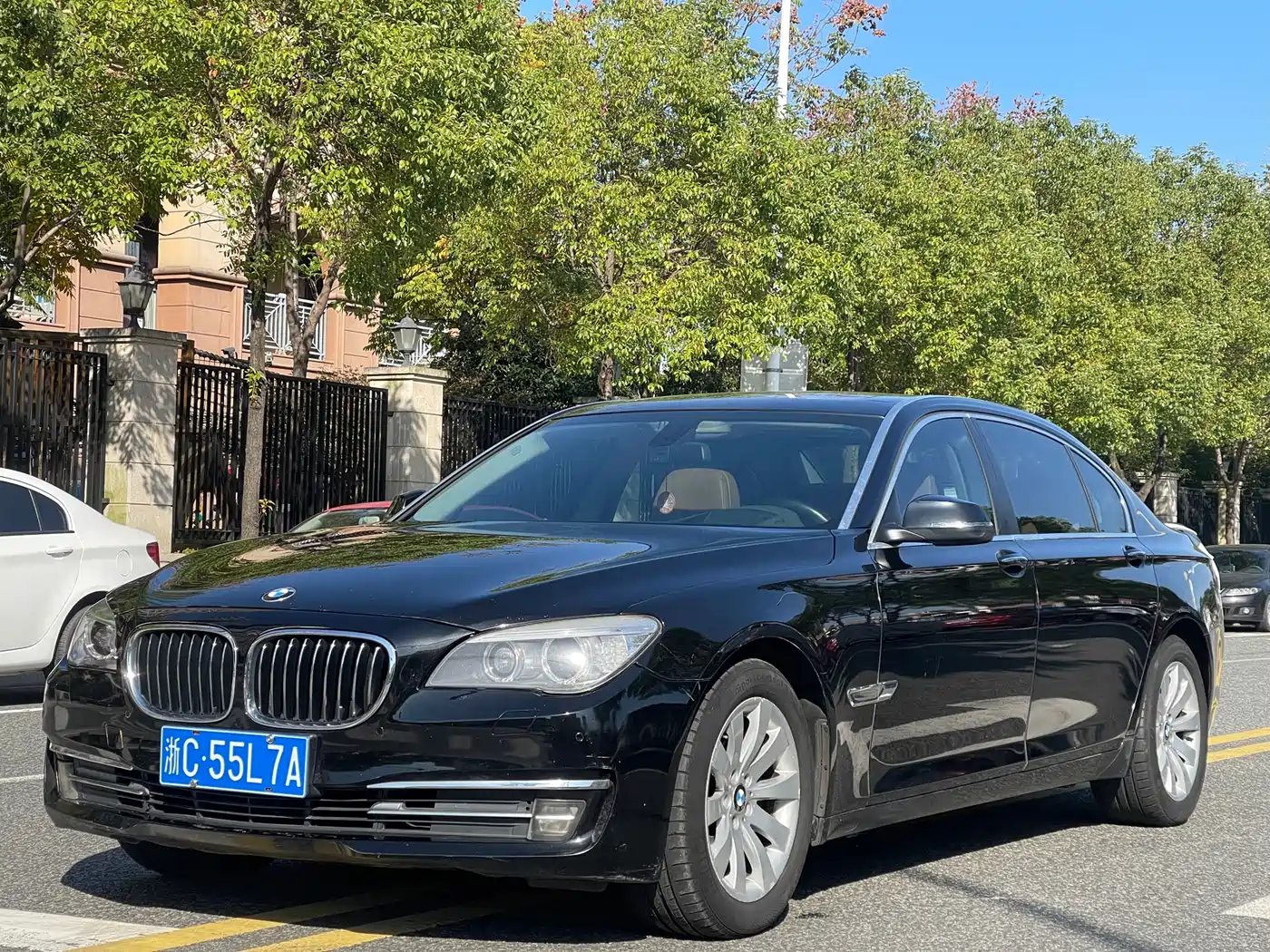 BMW 7 Series 2013 Model 740Li Leading