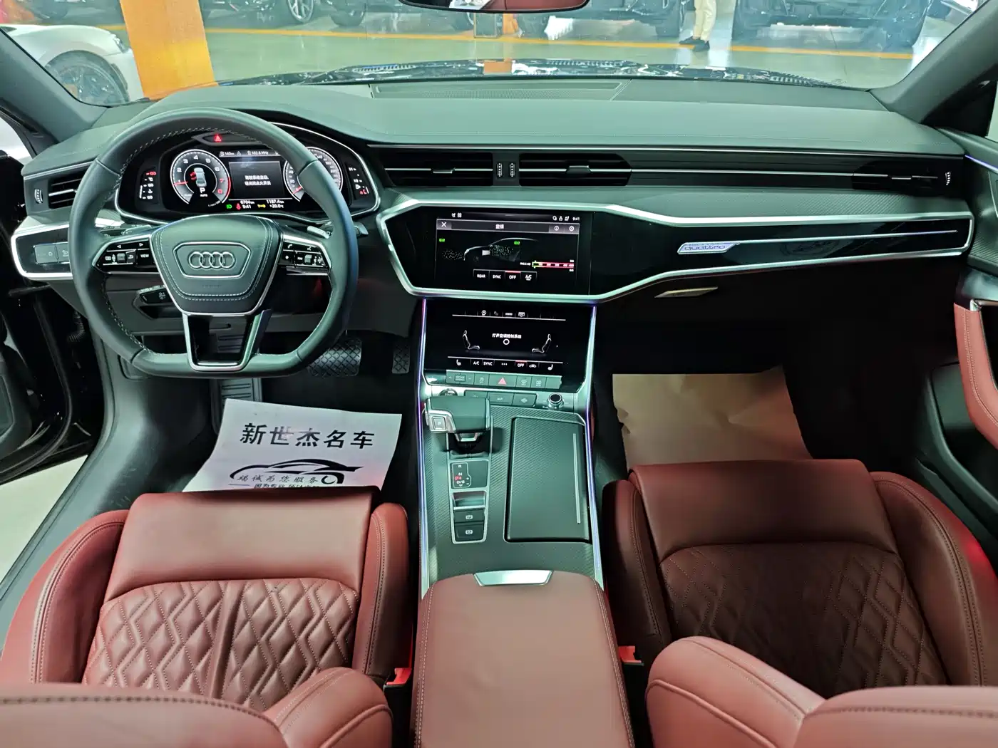 Audi A7L 2024 45 TFSI quattro Black Warrior Edition фото 7