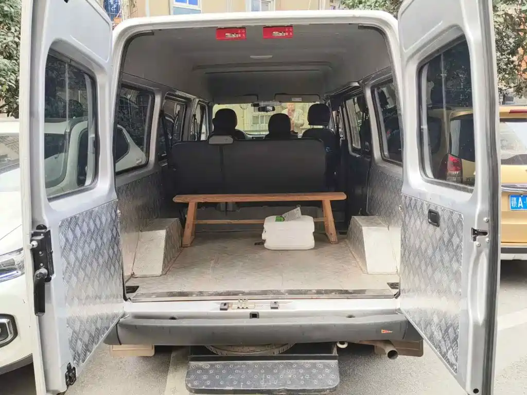 Jiangling Tesun 2021 2017 2.8T Commercial Transport Short Wheelbase Medium Roof 6/7/8 Seats JX493