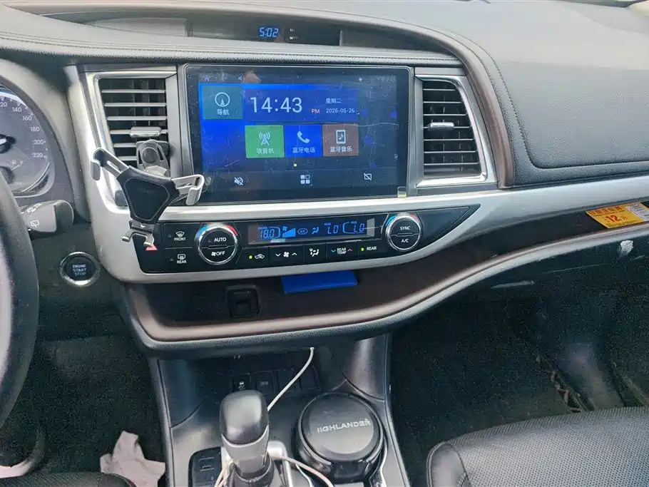 Toyota Highlander 2018 2.0T 2WD Luxury 7-seater (China V) фото 13