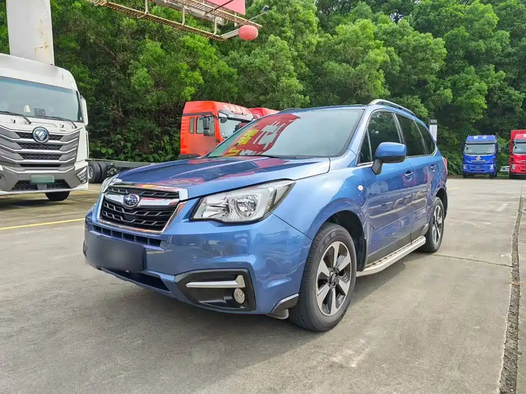 Subaru Forester 2016 — пригон из Китая